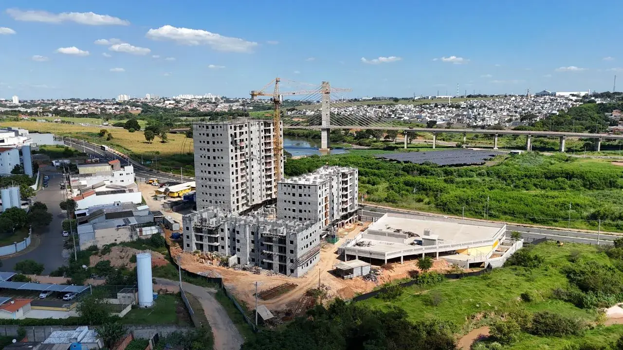 Vista geral da edificação do Reserva do Parque