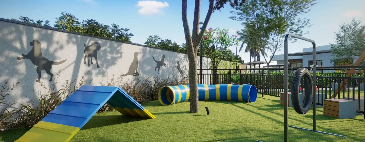 Espaço pet play