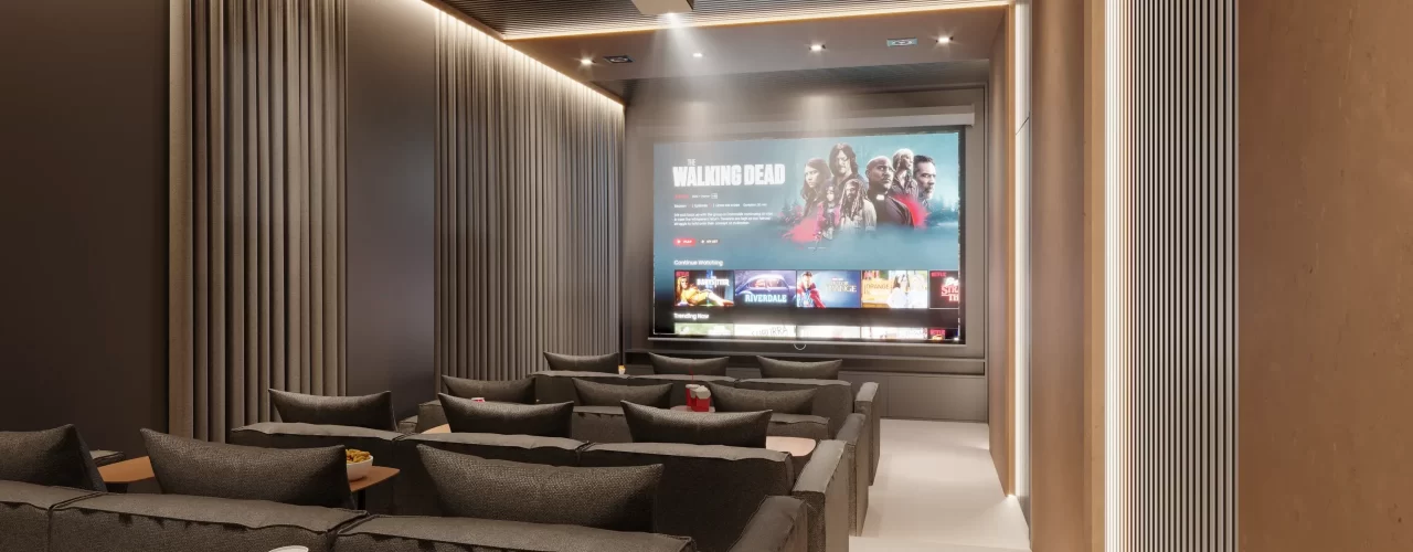 Sala de cinema privativa